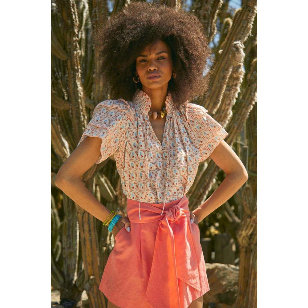 NEW HUNTER BELL millie top in tulip - Picture 3 of 3